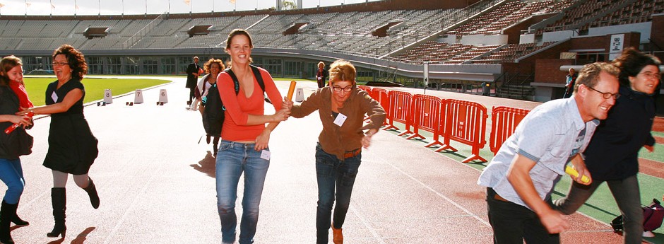 Werkconferentie 'Om het Kind' Olympisch Stadion